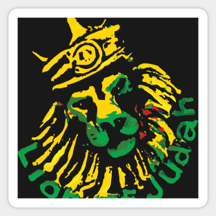 Rasta Lion of Judah Clothing Merchandise Gifts Sticker